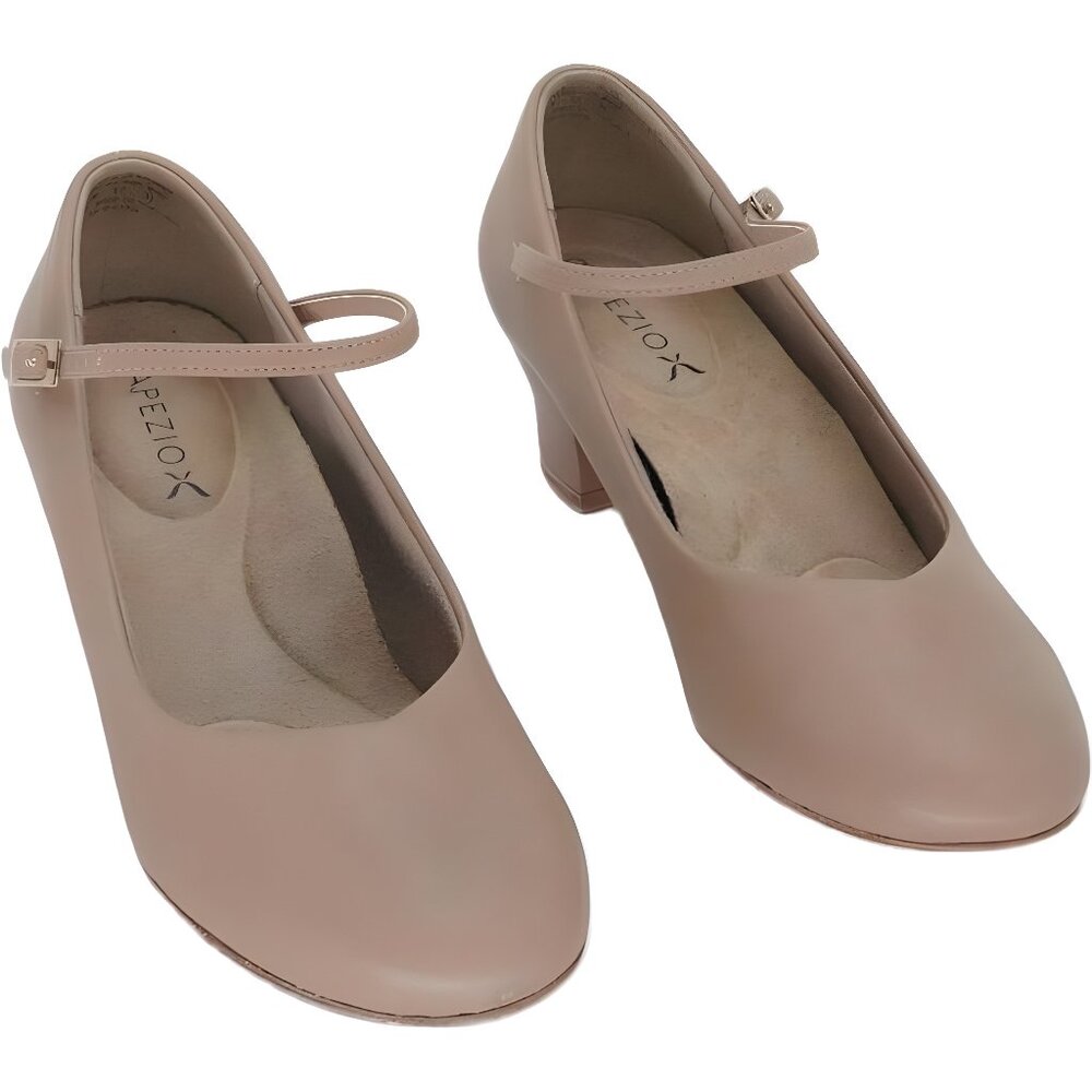 Capezio Women's Cassie Jr. Character Shoes, Caramel, Size 6 M US